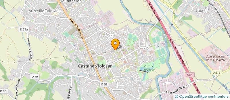 localisation de l'entreprise MONSIEUR ABOUBAKAR MOUNPEN  CASTANET-TOLOSAN