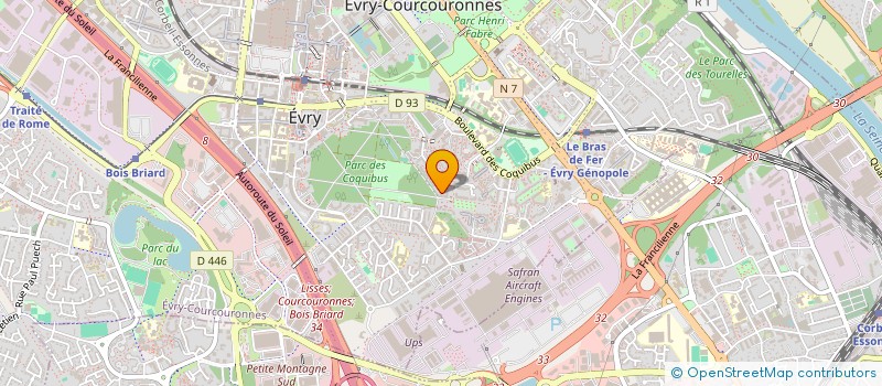 localisation de l'entreprise MONSIEUR ABOUBAKAR NIAKATE  EVRY-COURCOURONNES