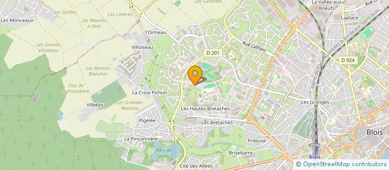 localisation de l'entreprise MONSIEUR ABOUBAKAR OZDAMIROV  BLOIS