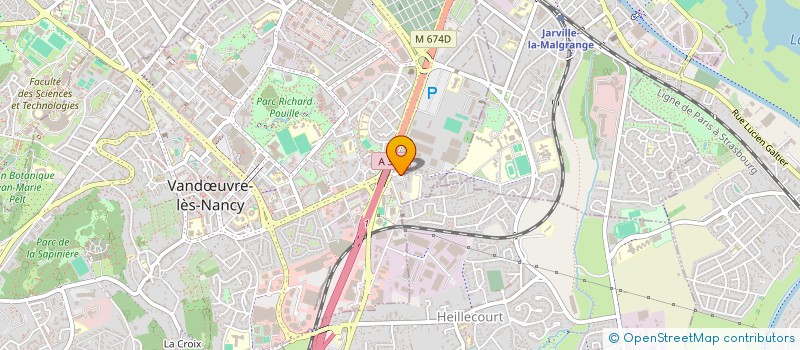 localisation de l'entreprise MONSIEUR ABOUBAKAR SAKO  VANDUVRE-LES-NANCY