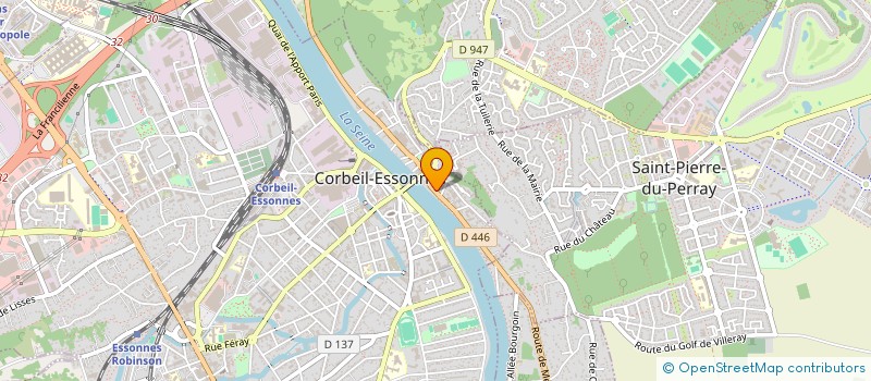 localisation de l'entreprise MONSIEUR ABOUBAKAR SAMAKE à CORBEIL-ESSONNES