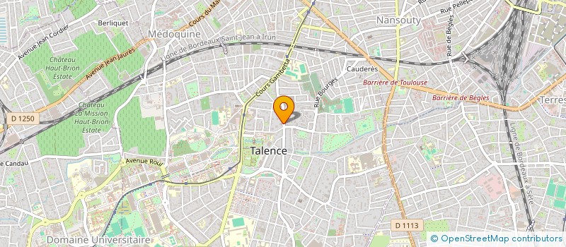 localisation de l'entreprise MONSIEUR ABOUBAKAR SIRIKI DEMBELE  TALENCE