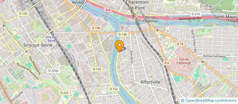 localisation de l'entreprise MONSIEUR ABOUBAKARI TIOTE  ALFORTVILLE