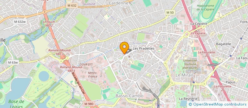 localisation de l'entreprise MONSIEUR ABOUBAKER BOUZIDI BENAMIRA à TOULOUSE