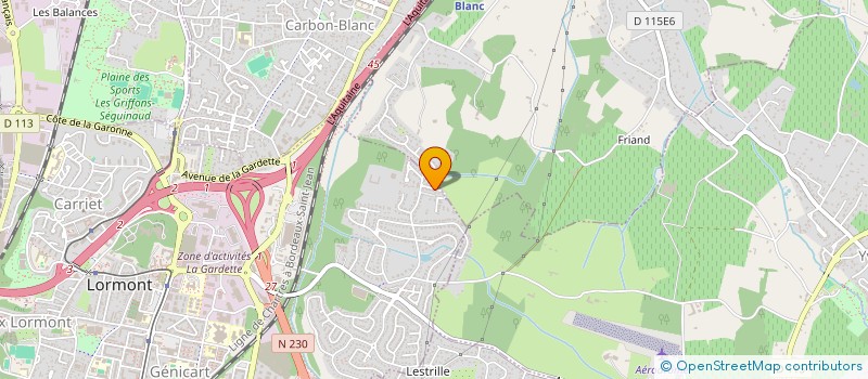 localisation de l'entreprise MONSIEUR ABOUBAKER OTHMAN  LORMONT