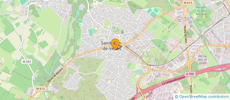 localisation de l'entreprise MONSIEUR ABOUBAKER OUKMS  SAINT-JEAN-DE-VEDAS