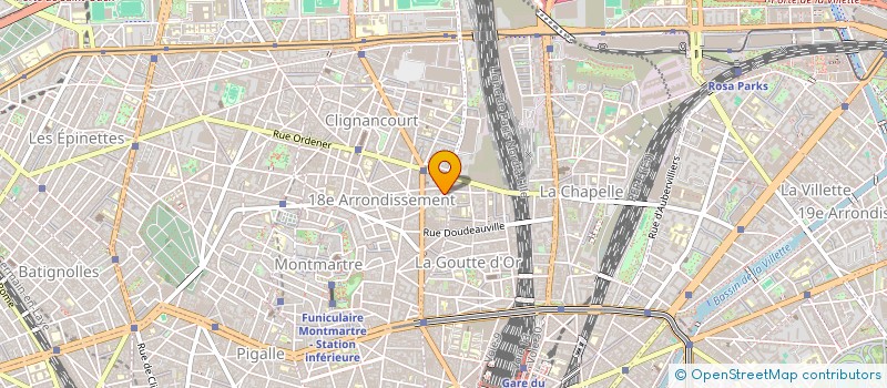 localisation de l'entreprise MONSIEUR ABOUBAKIRIN TOURE  PARIS