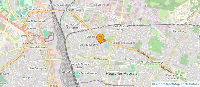 localisation de l'entreprise MONSIEUR ABOUBAKR BACHIR à FLEURY-LES-AUBRAIS