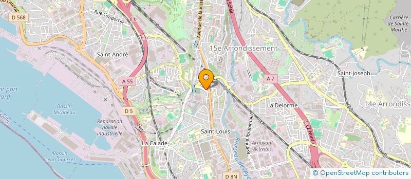 localisation de l'entreprise MONSIEUR ABOUBAKR BOUZANA à MARSEILLE
