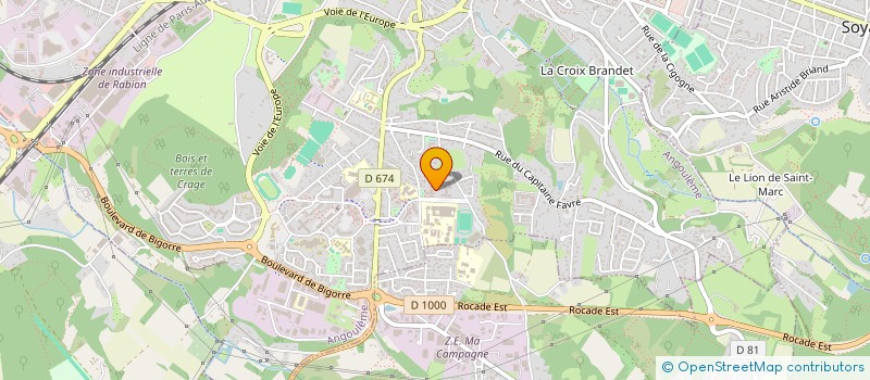 localisation de l'entreprise MONSIEUR ABOUBAKR MOUSSA MANDI à ANGOULEME