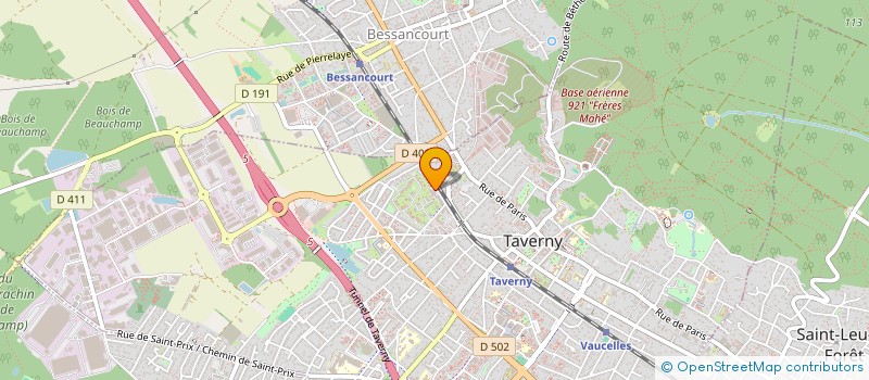 localisation de l'entreprise MONSIEUR ABOUBAKR RACHDI à TAVERNY