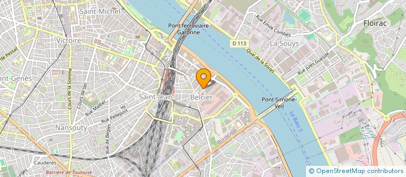 localisation de l'entreprise MONSIEUR ABOUBAKRI N'DIAYE  BORDEAUX