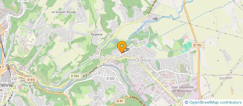 localisation de l'entreprise MONSIEUR ABOUBAKRSEDIK BOUBERHANE  PONT-EVEQUE