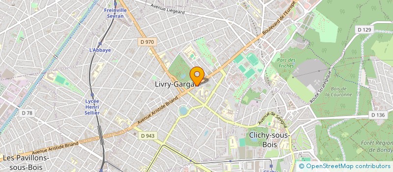 localisation de l'entreprise MONSIEUR ABOUBAKRY AW à LIVRY-GARGAN