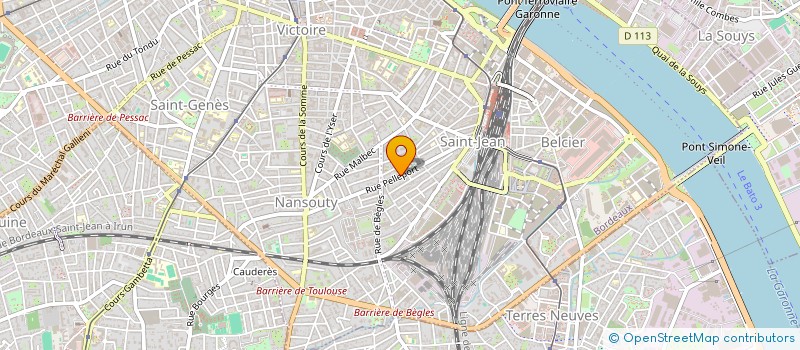 localisation de l'entreprise MONSIEUR ABOUBBAKER BENLEBNA  BORDEAUX