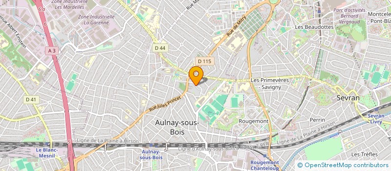 localisation de l'entreprise MONSIEUR ABOUBEKER MOHRA à AULNAY-SOUS-BOIS