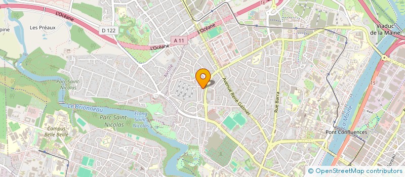 localisation de l'entreprise MONSIEUR ABOUBEKRINE COULIBALY à ANGERS