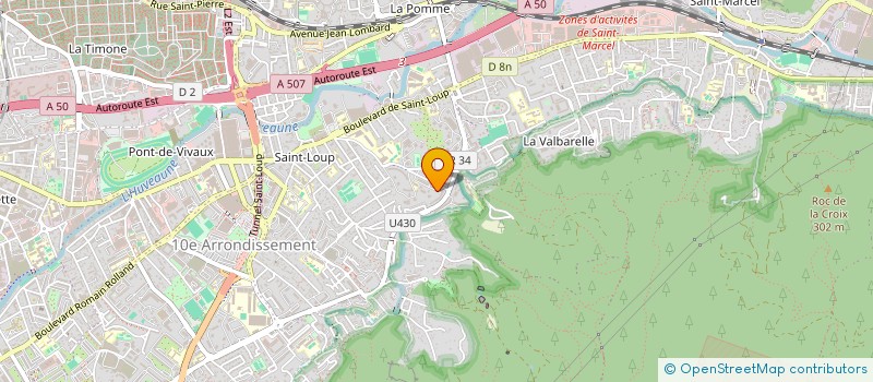 localisation de l'entreprise MONSIEUR ABOUD GUERAICHE à MARSEILLE