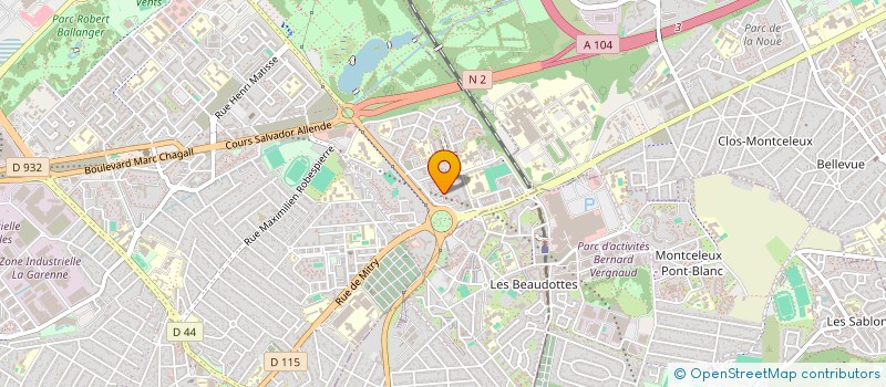 localisation de l'entreprise MONSIEUR ABOUDOU DABO à AULNAY-SOUS-BOIS