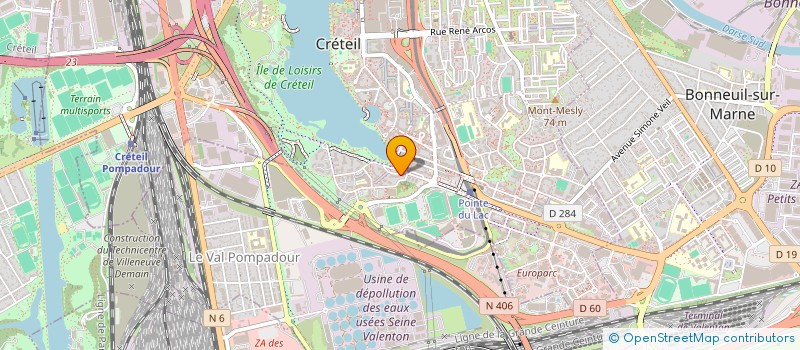 localisation de l'entreprise MONSIEUR ABOUDOU KANTE  CRETEIL