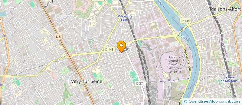 localisation de l'entreprise MONSIEUR ABOUDOULA HIE  VITRY-SUR-SEINE