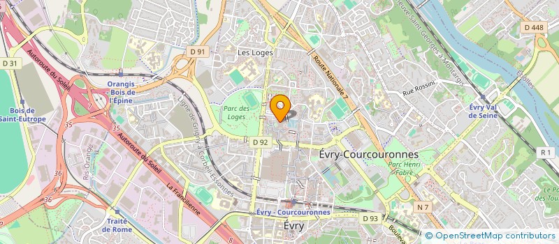 localisation de l'entreprise MONSIEUR ABOUDRAHAMANE COULIBALY  EVRY-COURCOURONNES