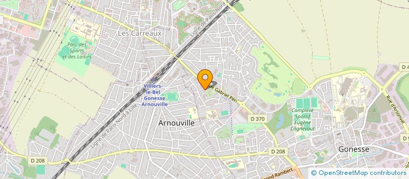 localisation de l'entreprise MONSIEUR ABOUDRAMAN TRAORE à GONESSE