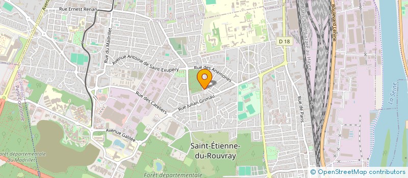 localisation de l'entreprise MONSIEUR ABOUDRAMANE KEITA à SAINT-ETIENNE-DU-ROUVRAY