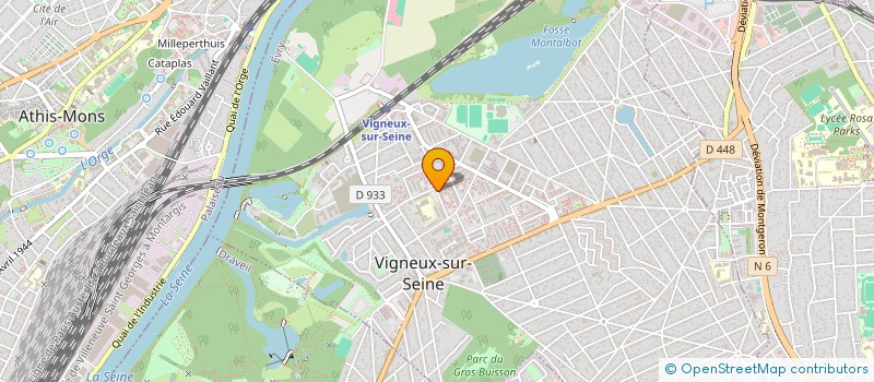 localisation de l'entreprise MONSIEUR ABOUDRAMANE MEITE à VIGNEUX-SUR-SEINE