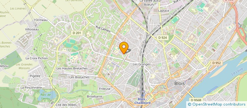 localisation de l'entreprise MONSIEUR ABOUKAR ADJI  BLOIS