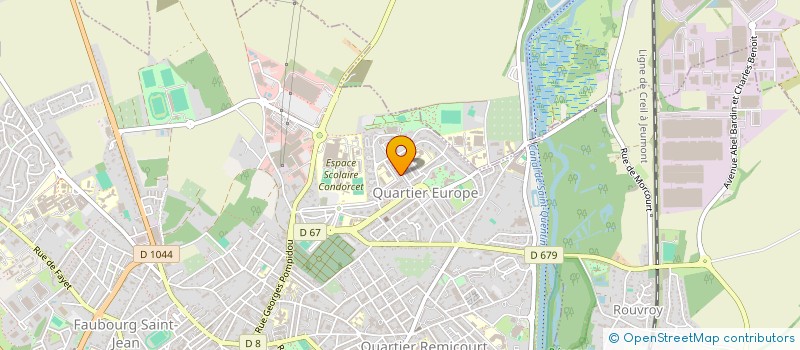 localisation de l'entreprise MONSIEUR ABOUL SOW à SAINT-QUENTIN