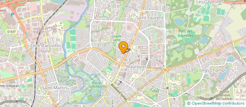 localisation de l'entreprise MONSIEUR ABOULGASSIM YAHIA ABOULGASSIM  RENNES