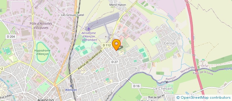 localisation de l'entreprise MONSIEUR ABOULOUBABA ZITOUNI à ALENCON