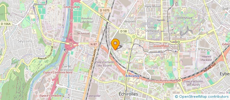 localisation de l'entreprise MONSIEUR ABOURAMADDANE BERRICHE à ECHIROLLES