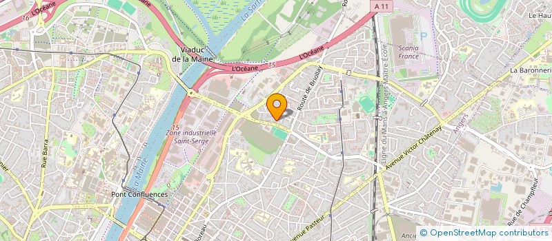 localisation de l'entreprise MONSIEUR ABOUSAM NOUR BACHIR  ANGERS