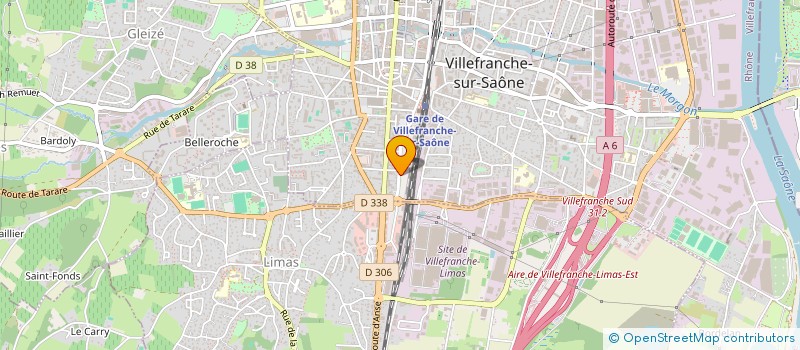 localisation de l'entreprise MONSIEUR ABOUT DAOUD HABALLAH  VILLEFRANCHE-SUR-SAONE