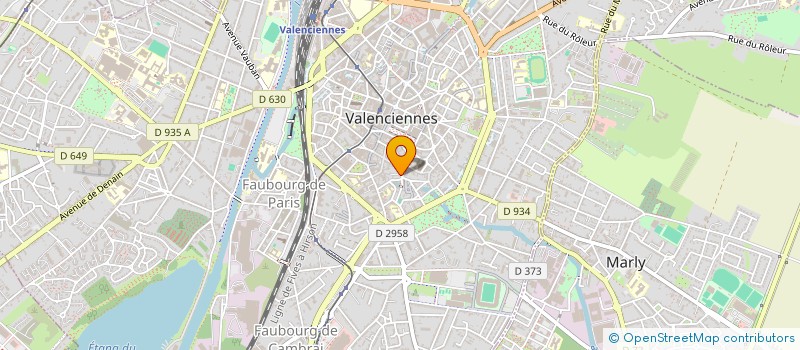 localisation de l'entreprise MONSIEUR ABOZAR NABIZADA  VALENCIENNES