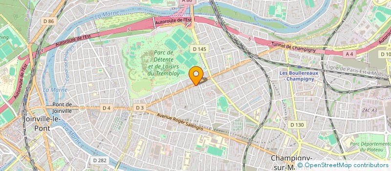 localisation de l'entreprise MONSIEUR ABRAAO LUCAS PEREIRA  CHAMPIGNY-SUR-MARNE