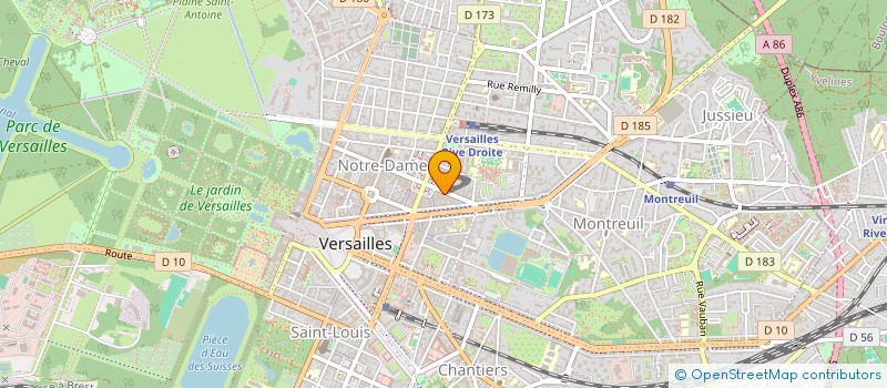 localisation de l'entreprise MONSIEUR ABRACH ABRACH à VERSAILLES
