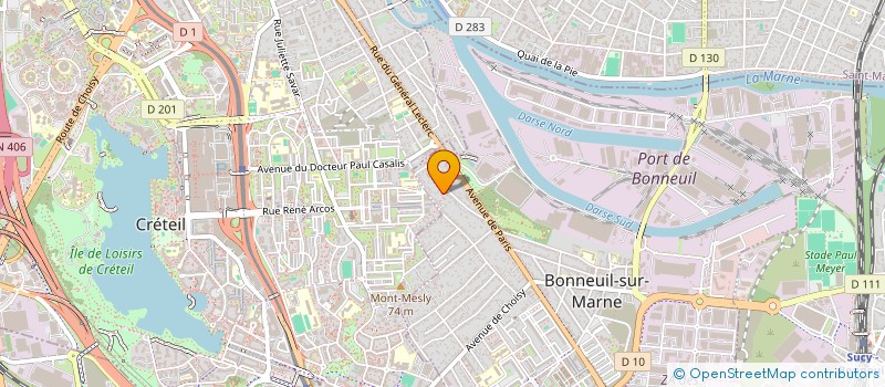 localisation de l'entreprise MONSIEUR ABRAHAM ALBERT ELFASSY  BONNEUIL-SUR-MARNE