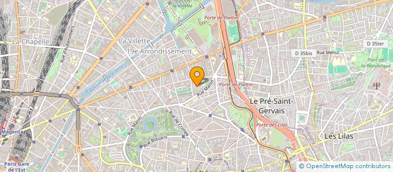 localisation de l'entreprise MONSIEUR ABRAHAM BENHAMRON  PARIS