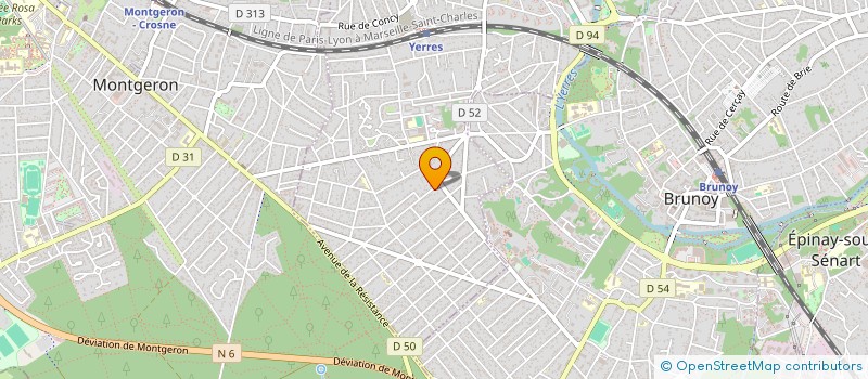 localisation de l'entreprise MONSIEUR ABRAHAM BUENO  YERRES