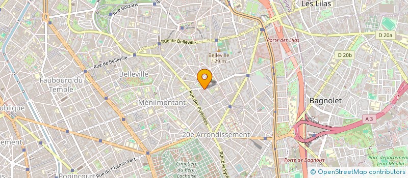 localisation de l'entreprise MONSIEUR ABRAHAM CAMARA à PARIS
