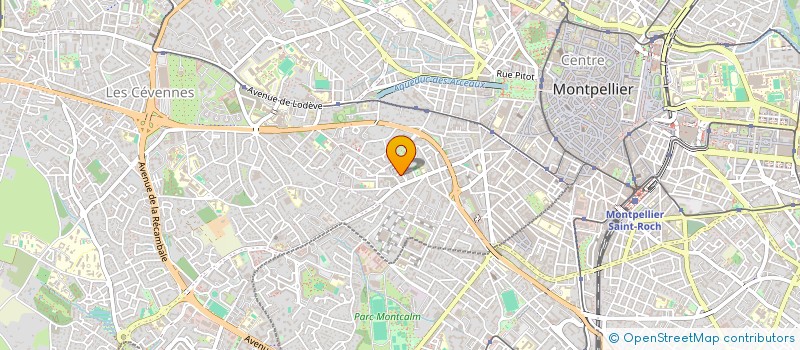 localisation de l'entreprise MONSIEUR ABRAHAM CARAGOL à MONTPELLIER