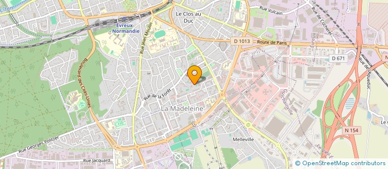 localisation de l'entreprise MONSIEUR ABRAHAM DUVIL à EVREUX