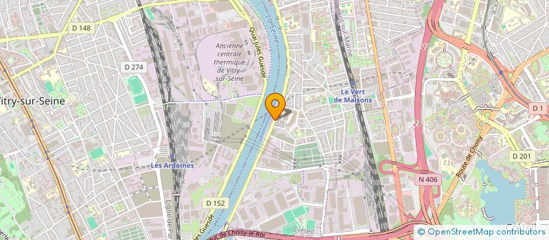 localisation de l'entreprise MONSIEUR ABRAHAM EZAOUI à ALFORTVILLE