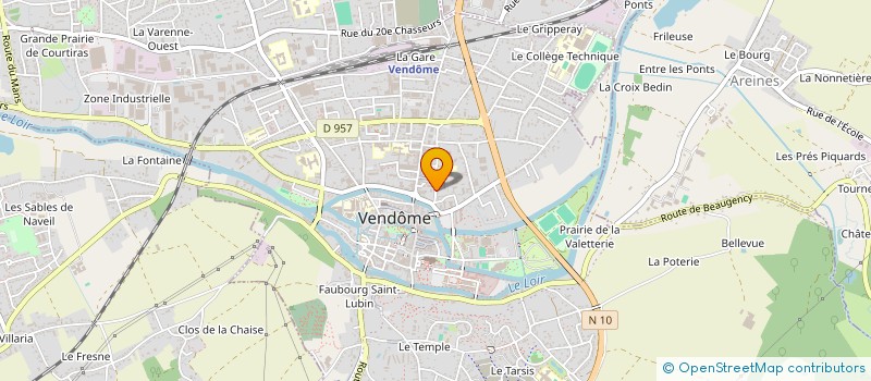 localisation de l'entreprise MONSIEUR ABRAHAM GELY  VENDOME