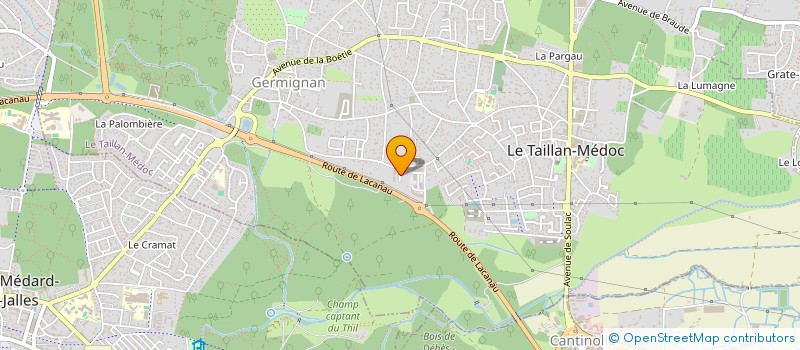 localisation de l'entreprise MONSIEUR ABRAHAM HELFRICK  LE TAILLAN-MEDOC