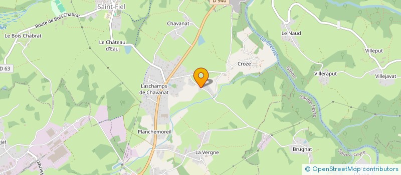 localisation de l'entreprise MONSIEUR ABRAHAM LAFLEUR  SAINT-FIEL