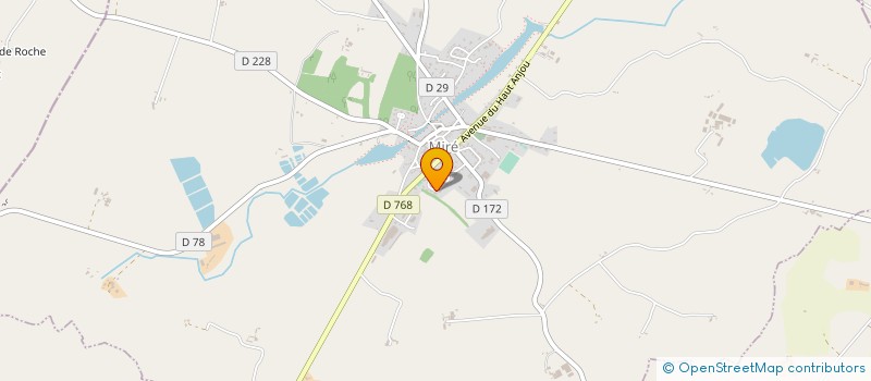 localisation de l'entreprise MONSIEUR ABRAHAM MENUT  MIRE